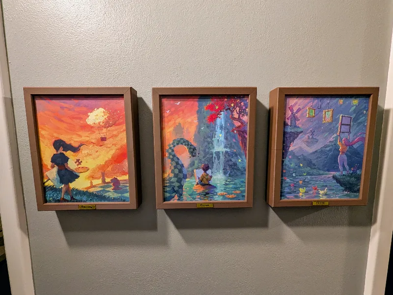 Canvas Boardgame Box Frame