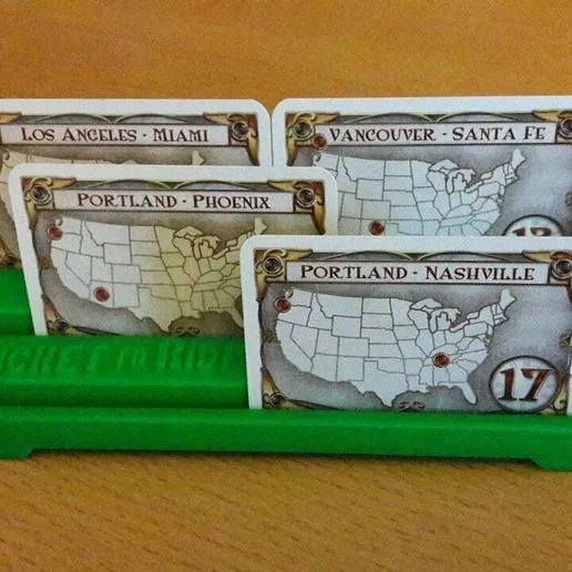 Ticket to ride objectif card holder v2