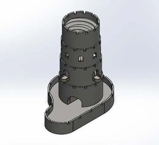 Medieval Castle Dice Tower