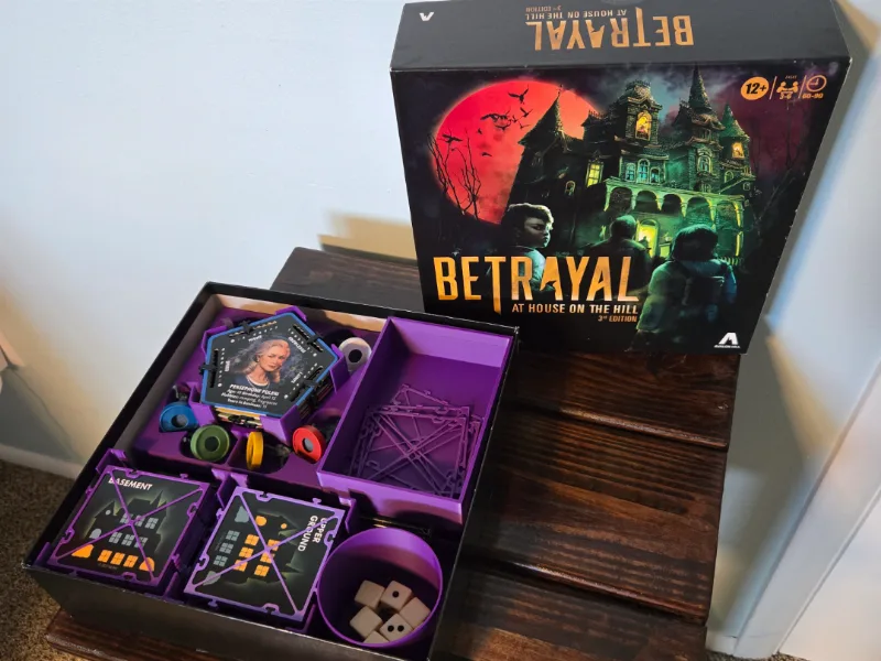 Betrayal at House on the Hill 3rd Edition insert