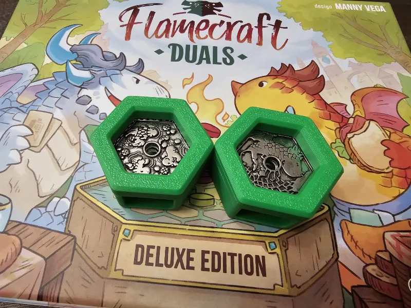Flamecraft Duals Player Coin Holders