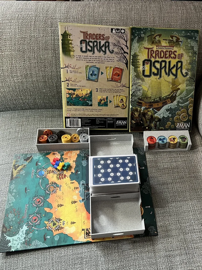 Traders of Osaka: inserts and parts