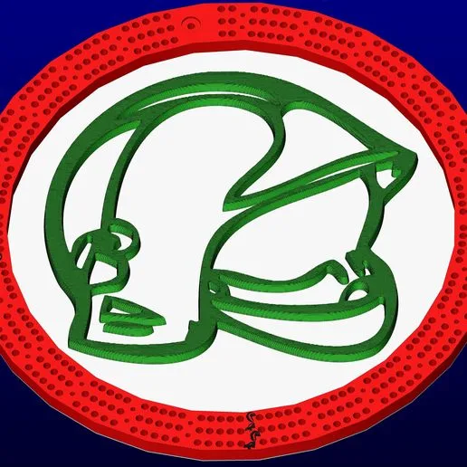 french firefighter cribbage board