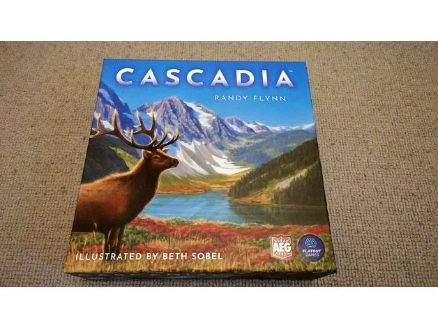 Cascadia - Insert for the cardboard insert