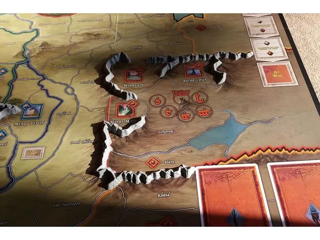 War of the Ring 2nd Edition - Mountains