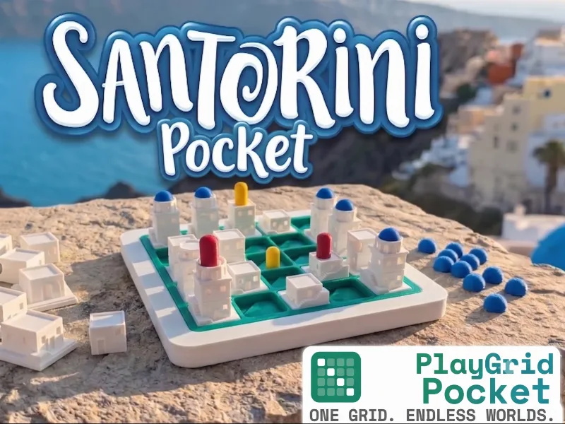 Santorini Pocket PlayGrid Edition