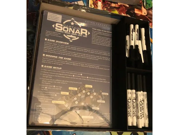 Captain Sonar Marker Storage