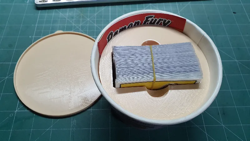 ramen fury instant noodle cup insert