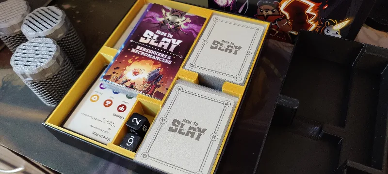 Here to Slay sleeved insert remixed
