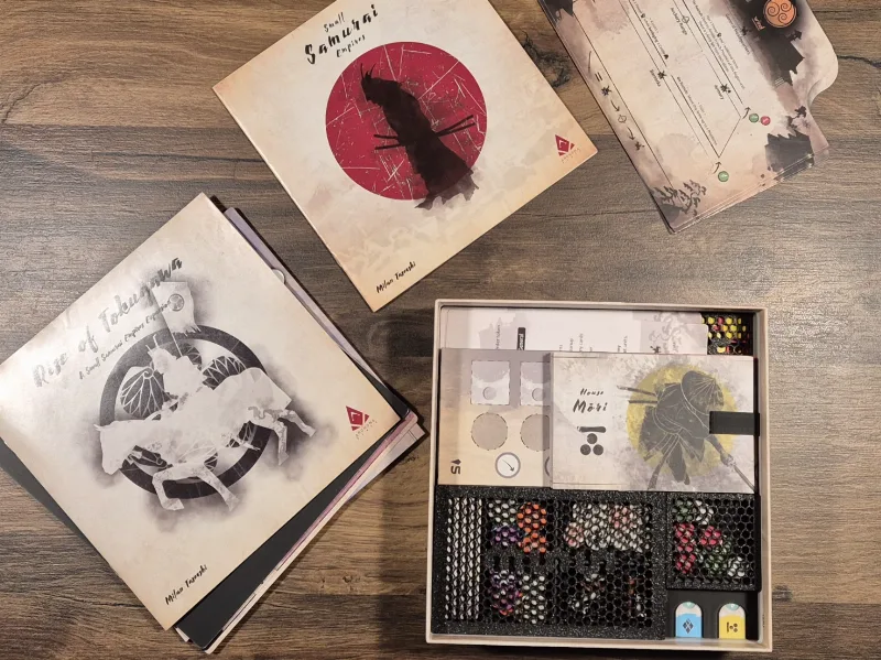 Insert for Small Samurai Empires + expansion