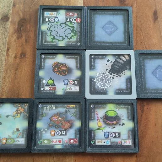 Auto-Snapping Card Frames for Tiny Epic Dungeons