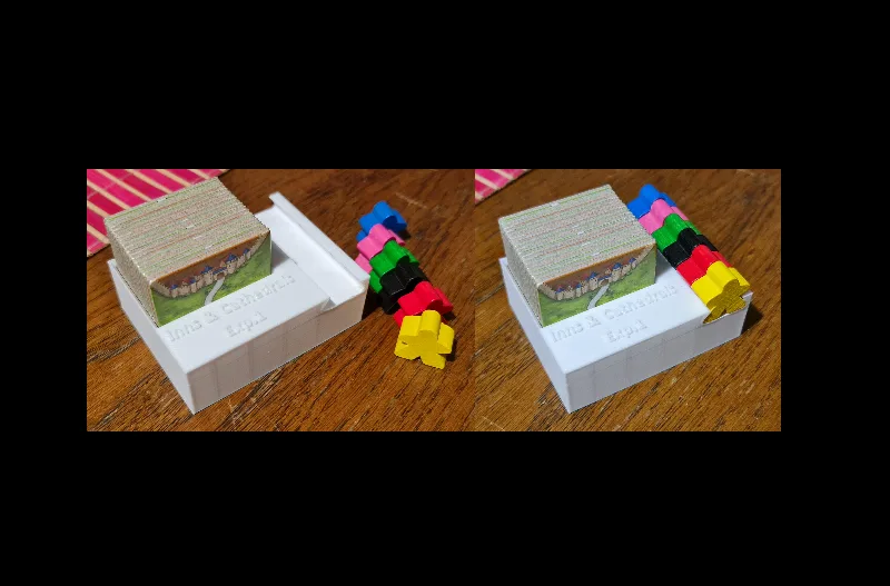 Carcassonne organizer Base Game, Exp.1 & Exp.2
