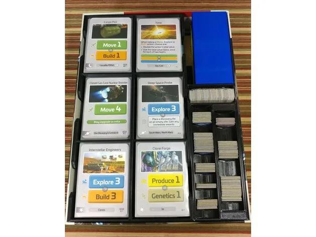 SpaceCorp 2025-2300AD Organizer (GMT Games)