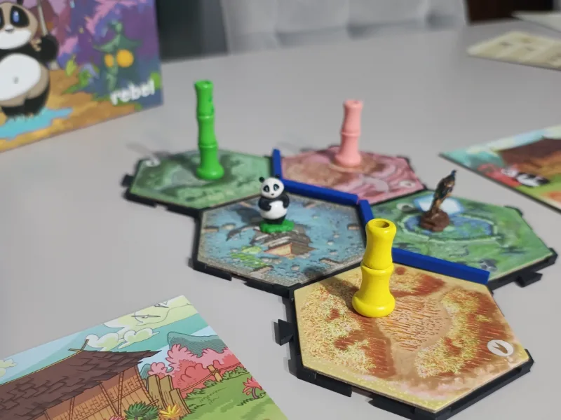 Takenoko modular hexes