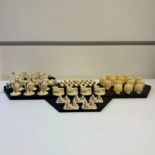 Catan Pirece organizer for expansion Cities and Knights+Seafarers