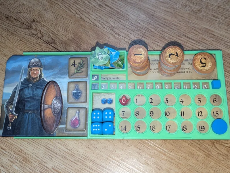 Legends of Andor - Character cover sheet