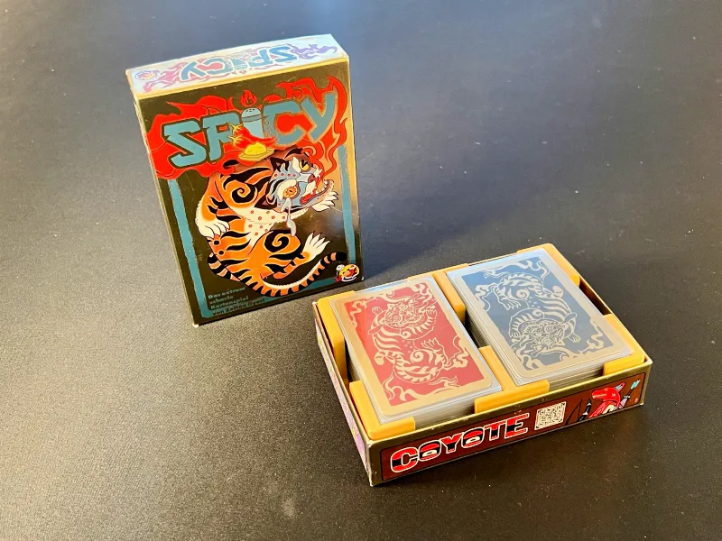 Spicy Card Game Insert (Sleeved Cards)