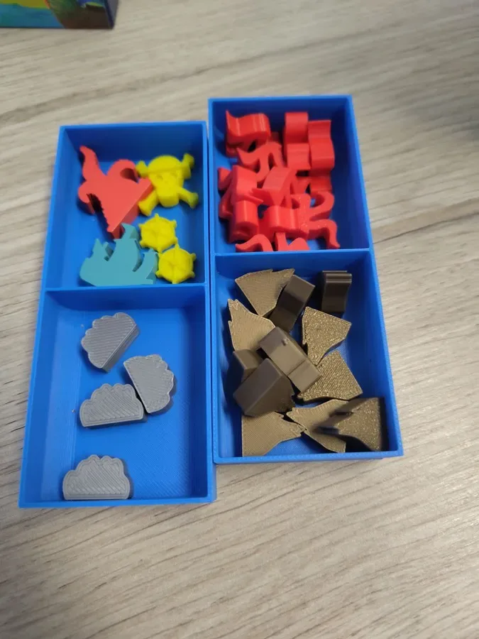 Sail boargame deluxification components