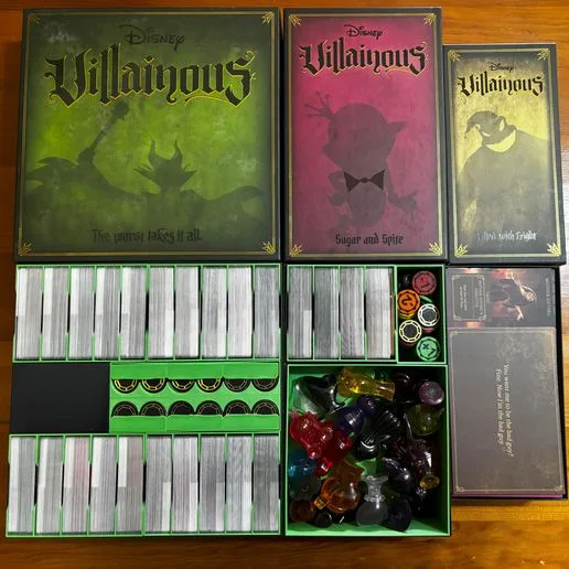 Disney Villainous: The Worst Takes it All - Boardgame Insert
