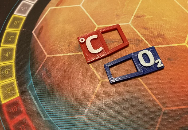 Terraforming Mars Ares Expedition Trackers