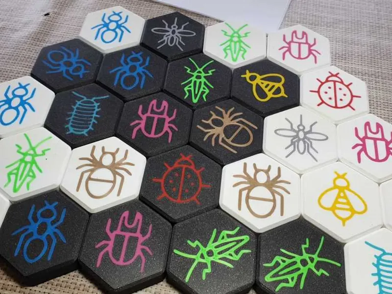 Hive Game Derivative "Swarm" Remake & color