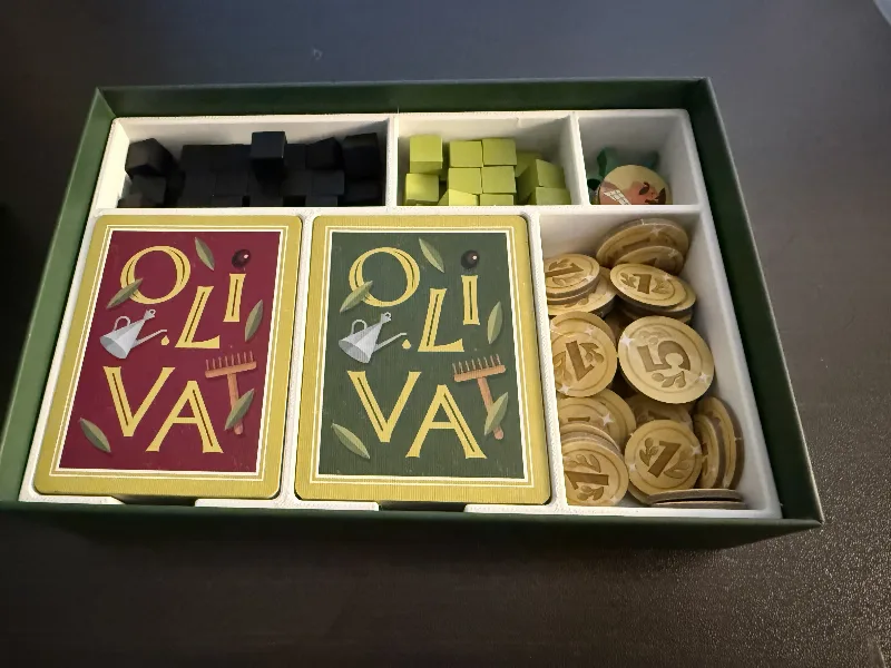 Oliva board game insert