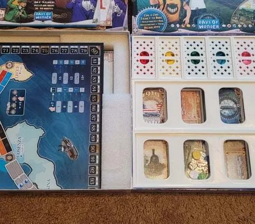 Ticket to Ride (TTR) Insert for Expansions