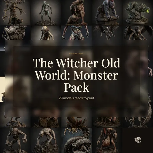 The witcher: Old World (basic Monster set, 28 minis + harpy viriant)