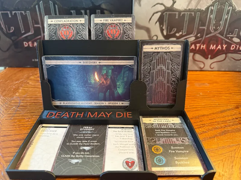 Cthulhu Death May Die Organizer
