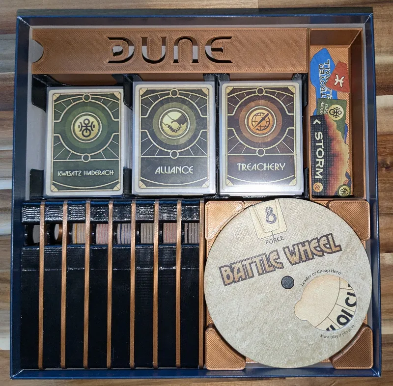 Re-sized filler for Dune Boardgame Insert (GF9)