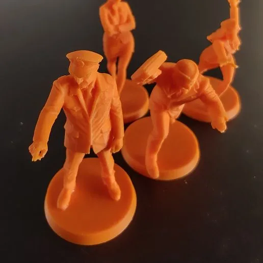 Minis for Survival Up High! for Zombicide 2nd Ed.