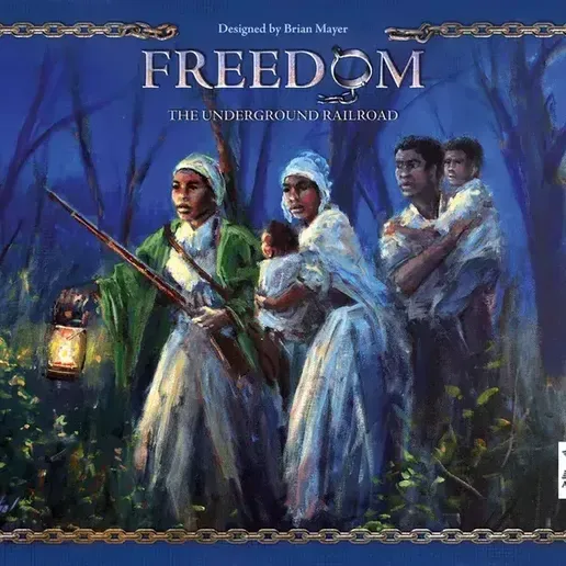 Freedom: The Underground Railroad – Board Game Organizer / Insert (3D Print STL)
