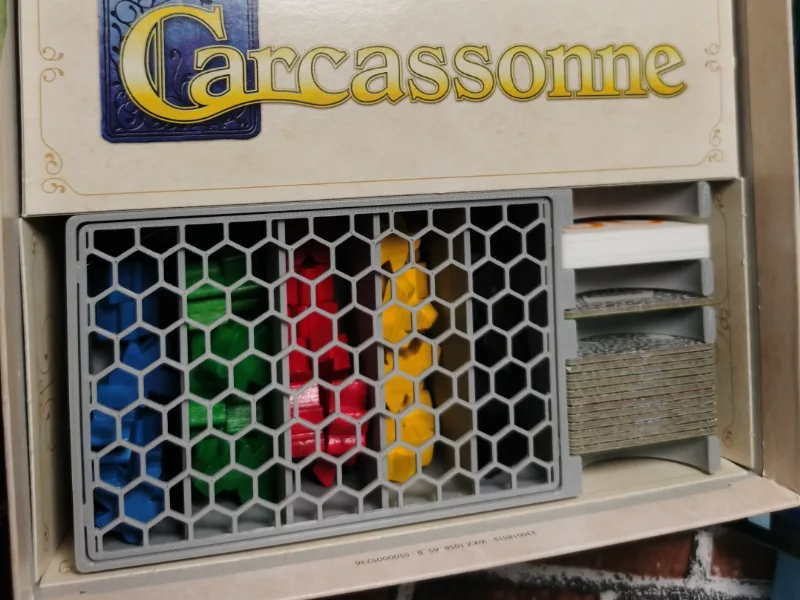 Carcassonne 3.0 Insert (New Swan Castle, Zhiyanjia, Genuine)