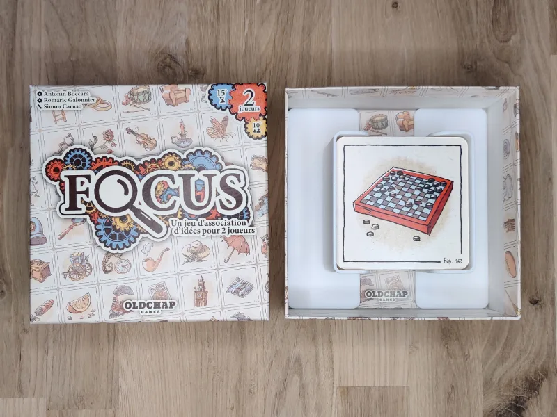 Focus Board Game insert