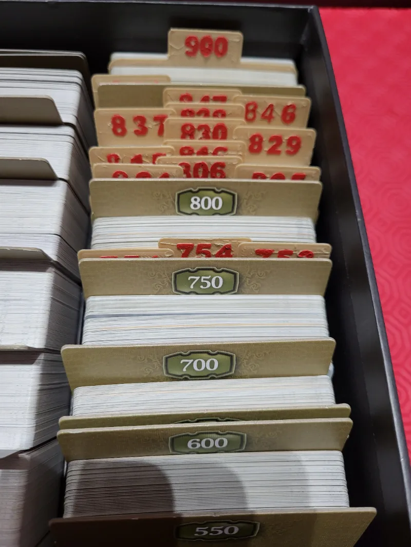 The 7th Continent/ The 7th Citadel divider cards