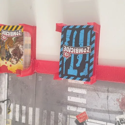 zom zombicide card holder with stand + cover