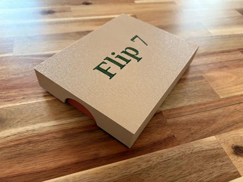 Box for Flip 7 Card Game