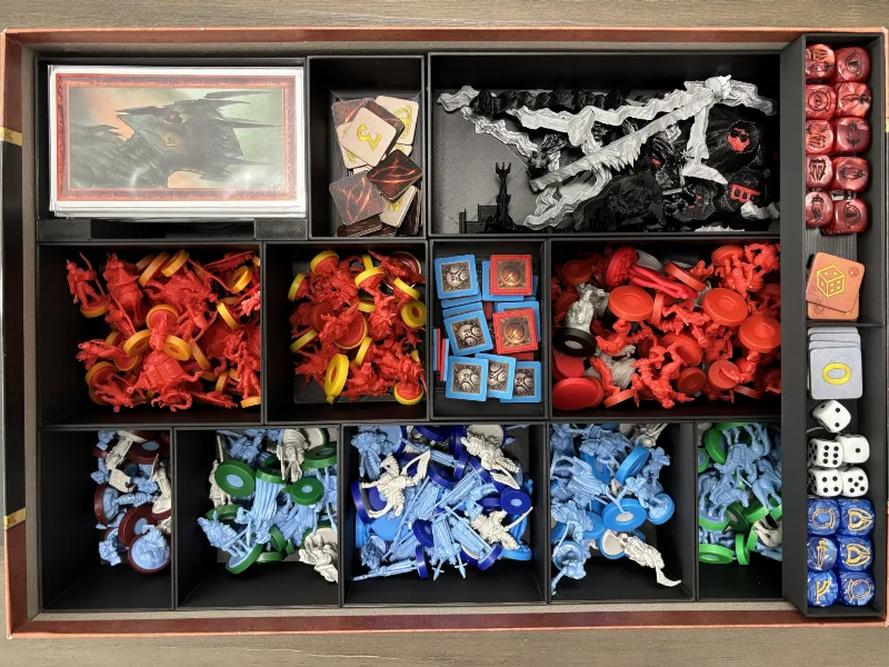 War of the Ring 2ed box insert/organizer
