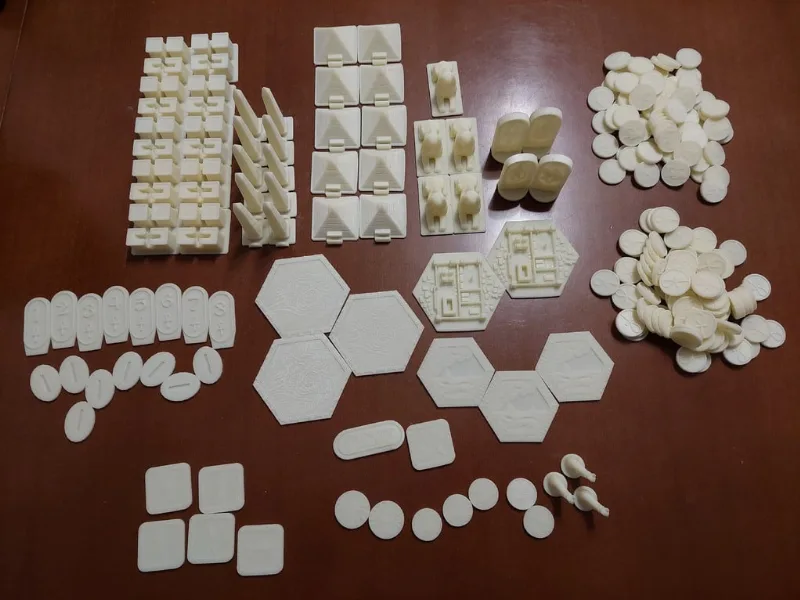 ANKH Gods of Egypt boardgame tokens