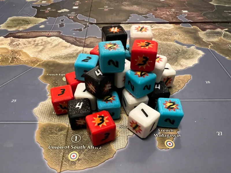 Axis & Allies Hit Dice