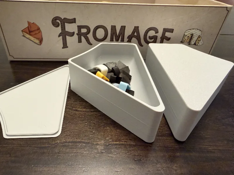 Fromage lids for organizer