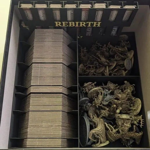 Black Rose Wars (Rebirth) Ultimate Everything Insert (Box III-Roomtiles and Cards))