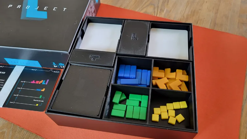 Project L Box Insert Organiser