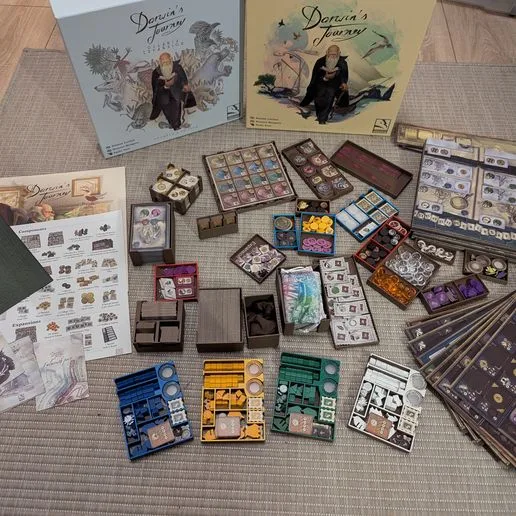 Darwin's Journey Collector's Edition including Oceania and all Mini Expansions