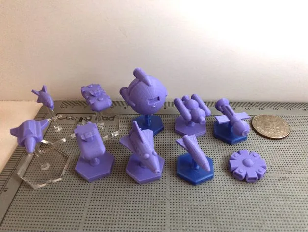 Triplanetary Spaceship Miniatures