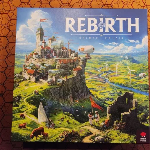 Rebirth Deluxe Board Game - Full Insert