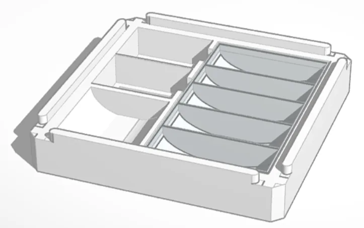 Concept board game organizer (Dual Cards)
