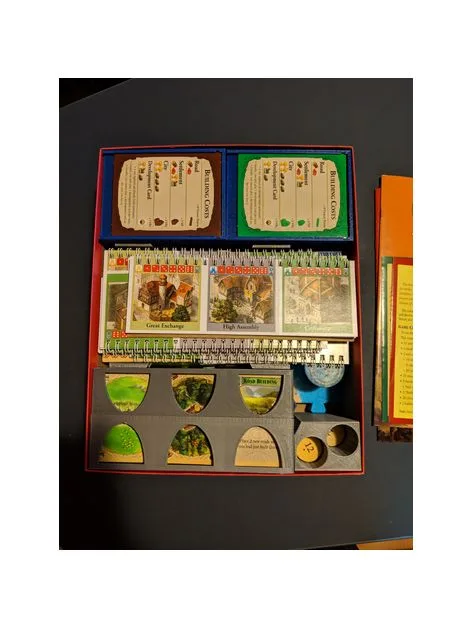 Catan Box Insert (w/ Cities & Knights and Seafarers)