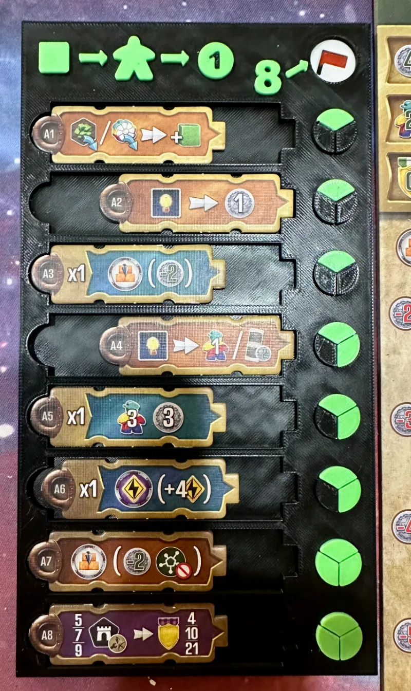 Nucleum boardgame accessories