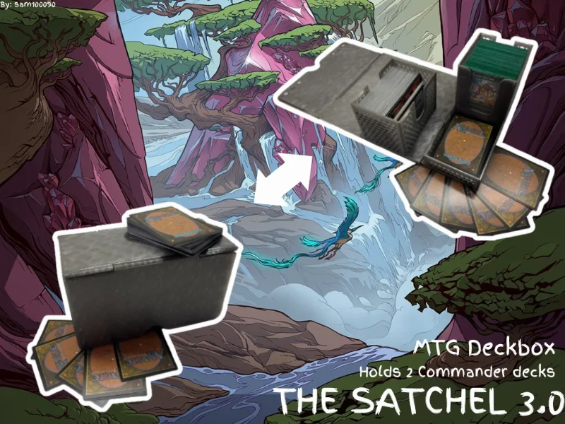 The Satchel 3.0: Magic the Gathering Deck Box